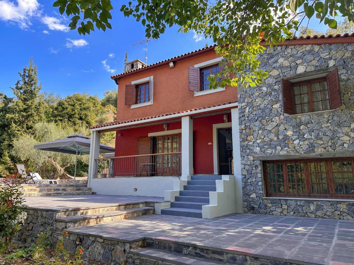 Casa Calma Villa Greece Diakopto Ngoại thất bức ảnh